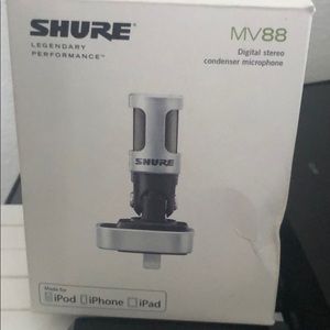 SHURE MV88 iOS digital stereo Microphone